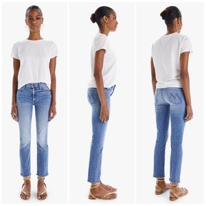 MOTHER Denim Mid Rise Dazzler Ankle Jeans We The Animals